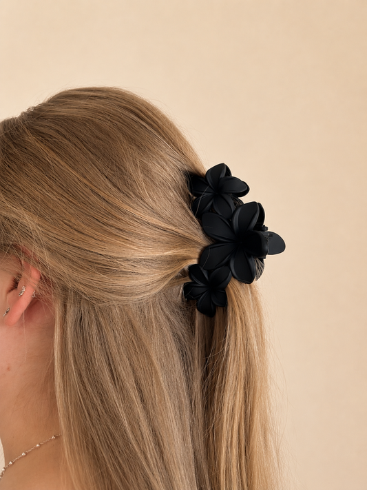 Black Blossom hårklämma